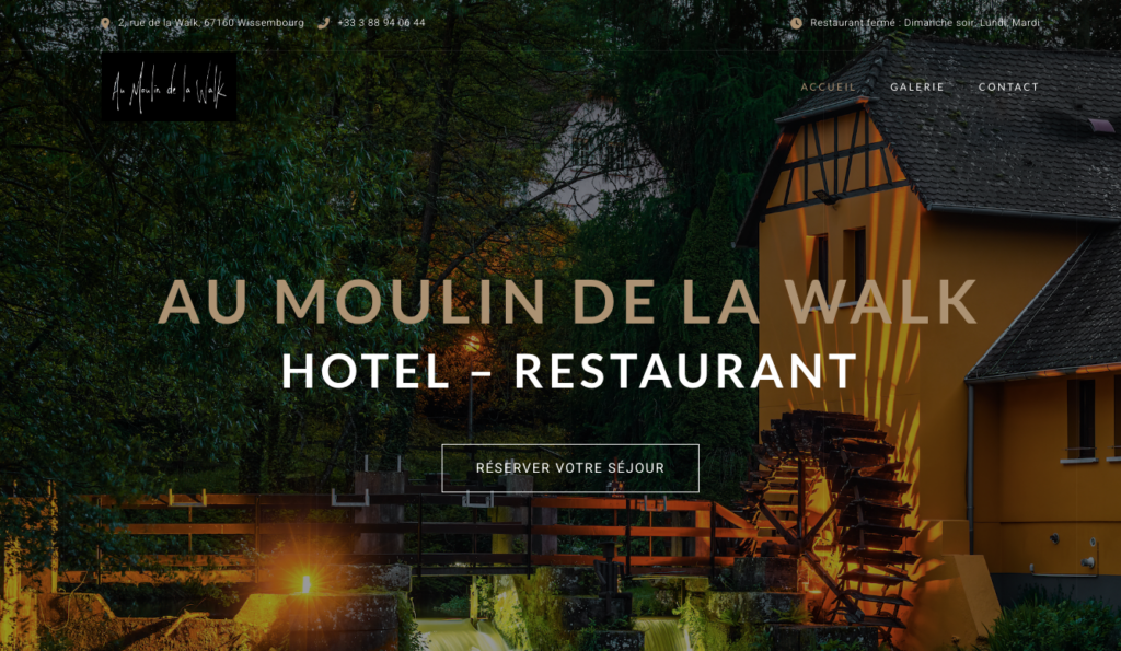 Hôtel-Restaurant Au Moulin de la Walk